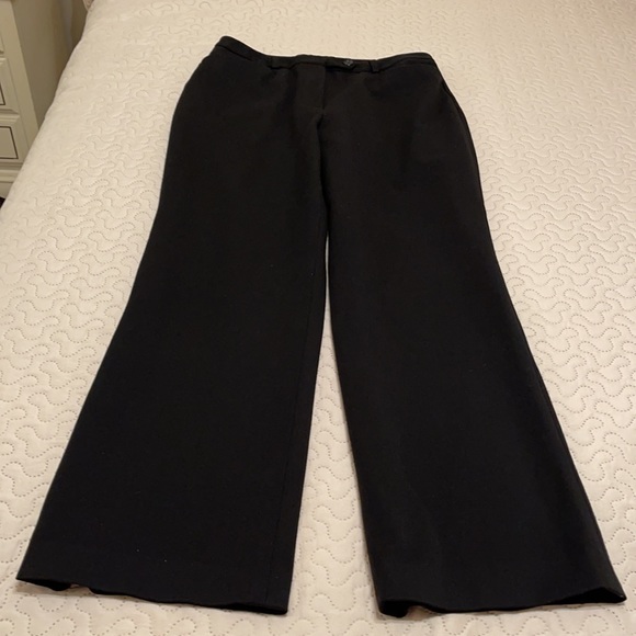 Talbots Petite 8 Black Stretch Dress Pants - Picture 3 of 11